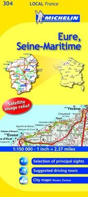 Eure, Seine-Maritime (Michelin Local Maps) by 