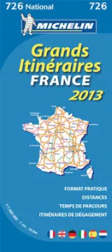 France route planning 2013 National Map 726 (Michelin National Maps) Michelin by 